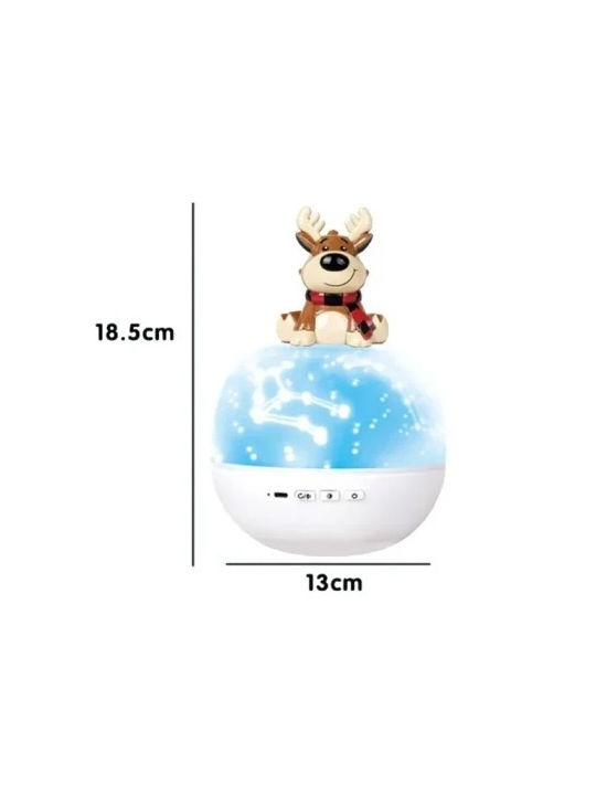 Velve Rotating Kids Lamp Projector with Stars Projection