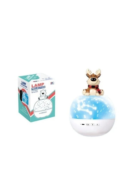 Velve Rotating Kids Lamp Projector with Stars Projection