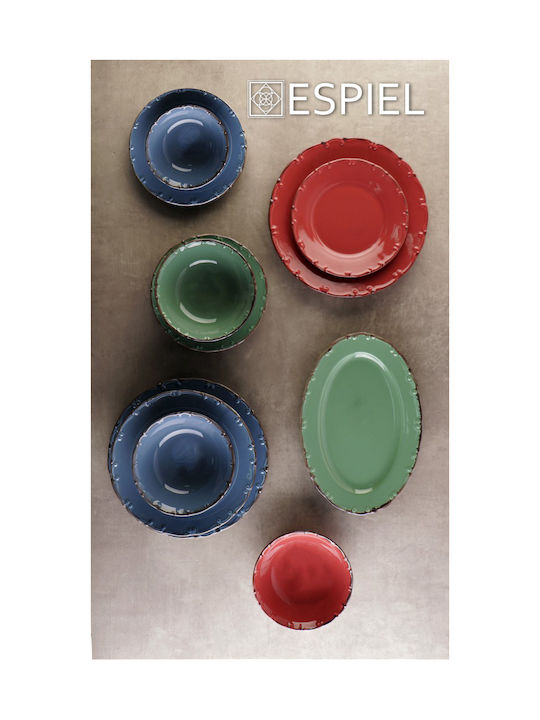 Espiel Liana Μπωλ Σερβιρίσματος Στρογγυλό Ροζ 6τμχ