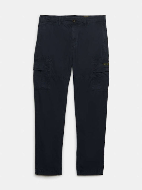 Ανδρικό Παντελόνι Cargo Relaxed Fit Μπλε