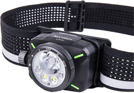 Nextorch Kopflampe LED mit Maximaler Helligkeit 1300 Lumen