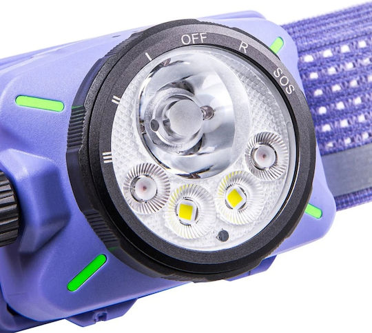Nextorch Φακός Κεφαλής LED με Μέγιστη Φωτεινότητα 1200lm