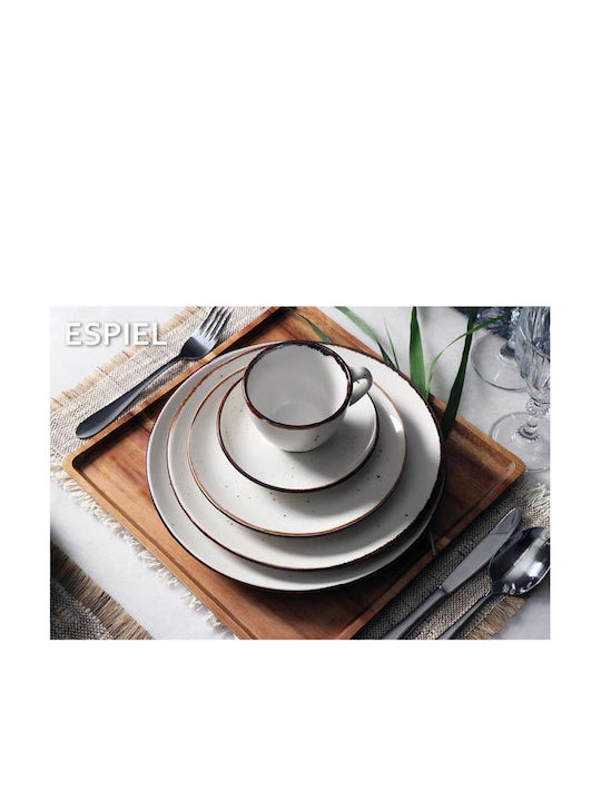 Espiel Terra Cream Tassen Cappuccino 220ml 14x7.5ek Verpackung 6 Stück