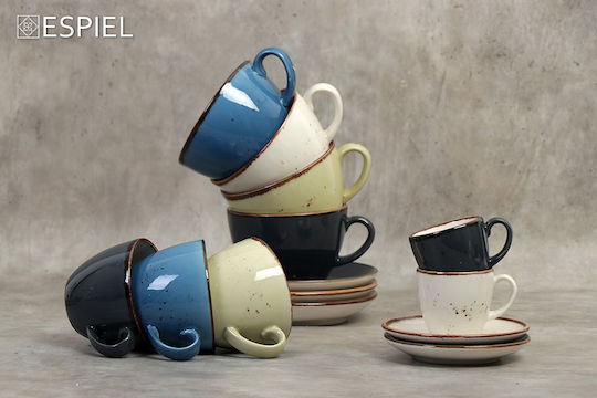 Espiel Terra Cream Tassen Espresso Creme Ø12 Stücke