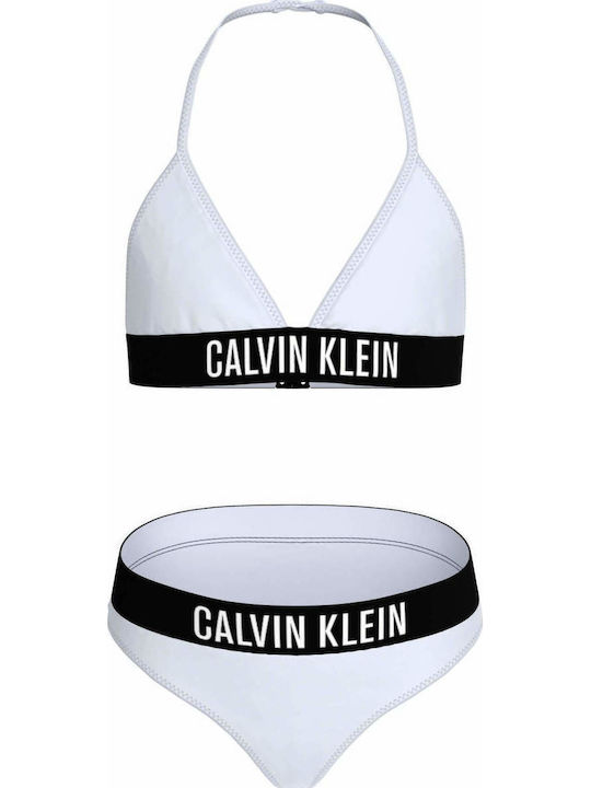 Calvin Klein Kids Bikini Swimwear White