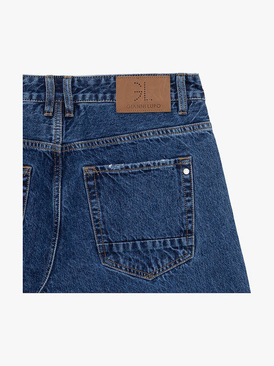 Men's Jeans Pants Navy Blue
