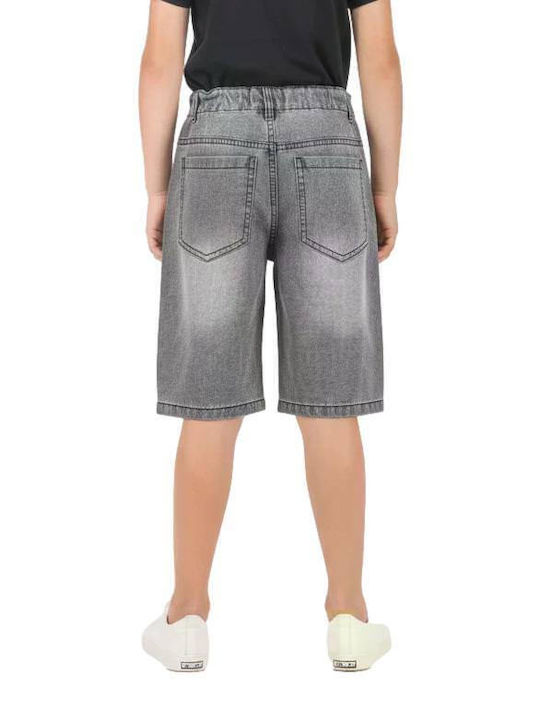 Pantaloni Scurți/Bermude Denim Antracit