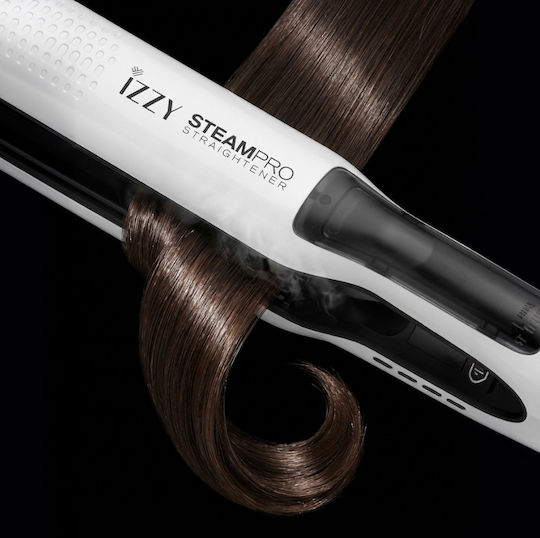 Izzy Steam Pro IZ-7106 224898 Πρέσα Μαλλιών με Ατμό και Κεραμικές Πλάκες 65W