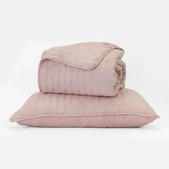 Borea Set Coverlet Double from Polyester Mint 220x240cm