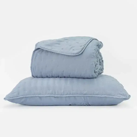 Borea Set Coverlet Double from Polyester Mint 220x240cm