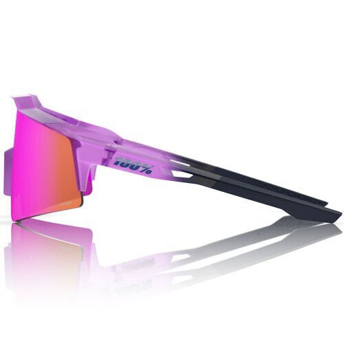 100% Cycling Glasses Speedcraft Sl with Pink Frame and Mirror Photochromic Lenses