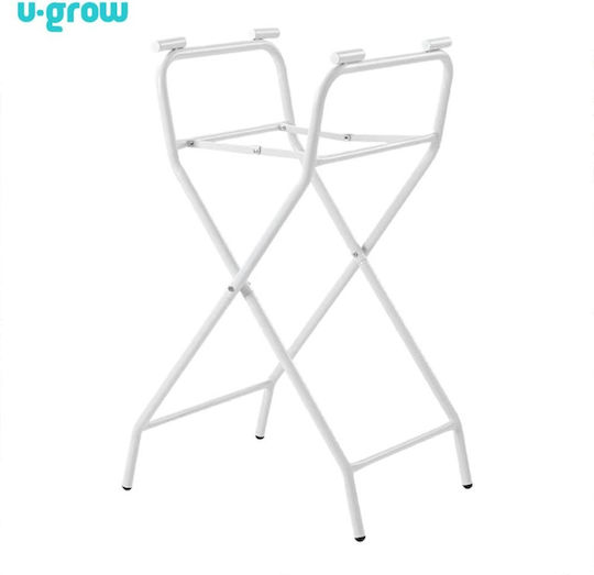 U-Grow Μπανιέρα Μωρού με Βάση με Θερμόμετρο Λευκή