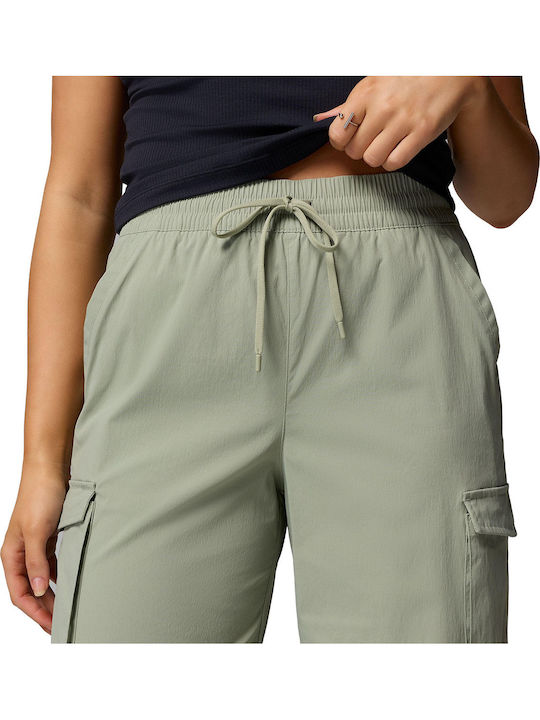 Columbia Cargo Pant Дамски Къс Туристически Панталон Хаки