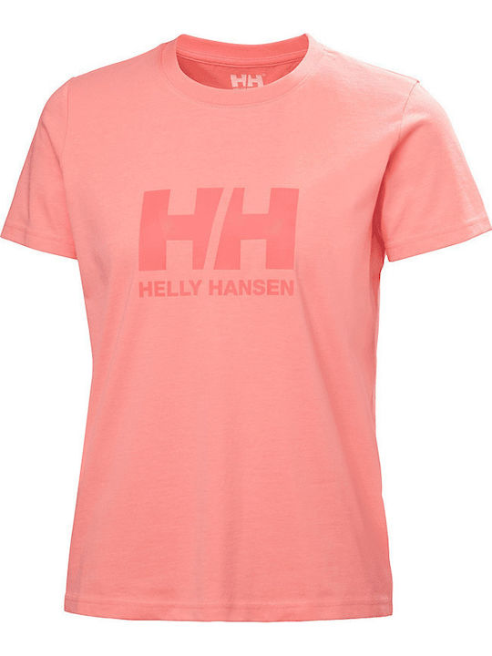 Hh Logo 3.0 Women's T-shirt Coral Almon