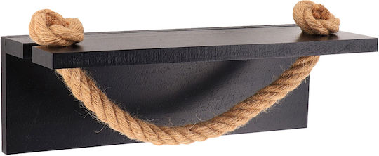 Επιτοίχια με Αυτοκόλλητο ​30x12cm Μαύρη