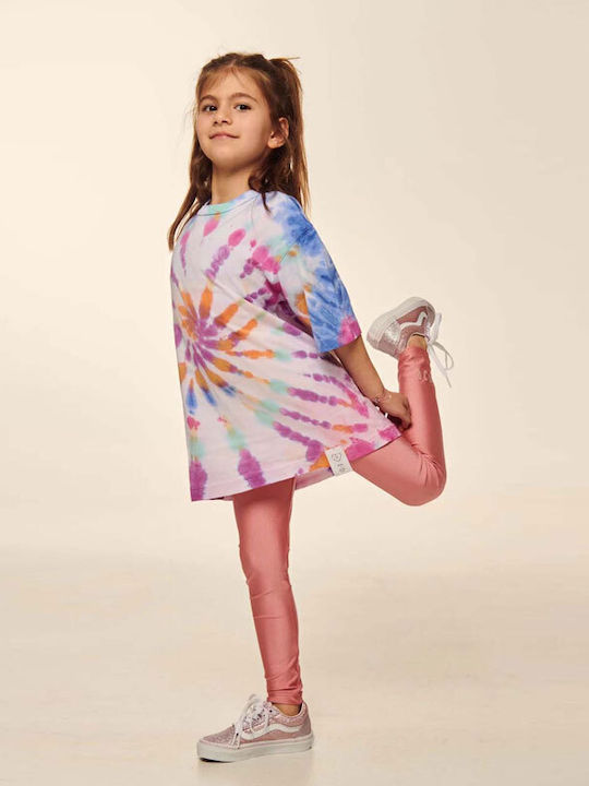 Colanți Copii Lungi Roz Kiddo