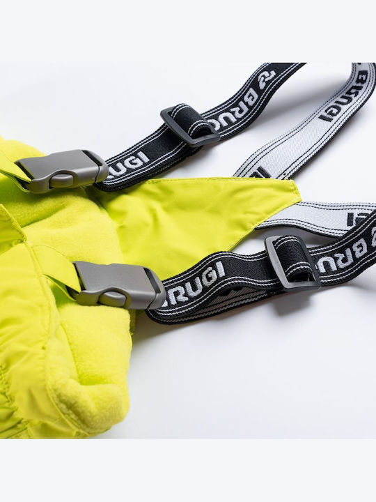 Brugi 92800621503 Kids Ski & Snowboard Trousers Yellow