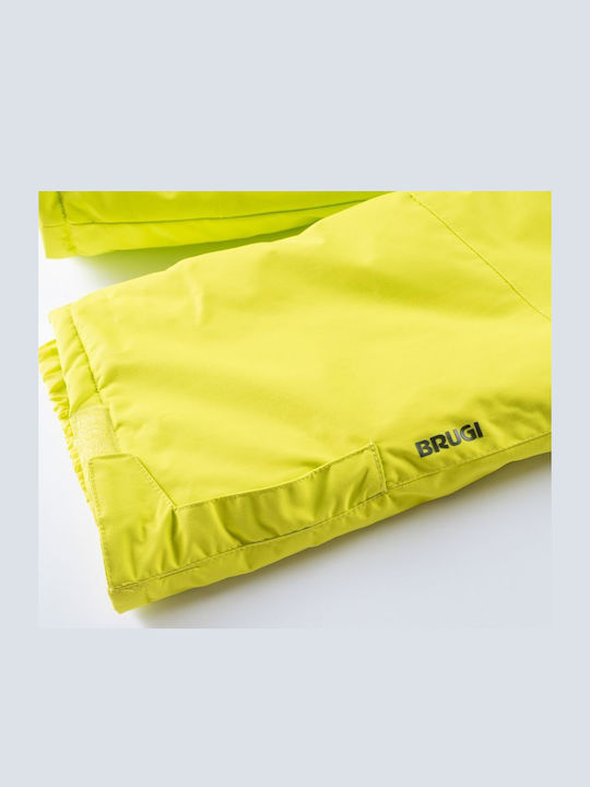 Brugi 92800621503 Kids Ski & Snowboard Trousers Yellow