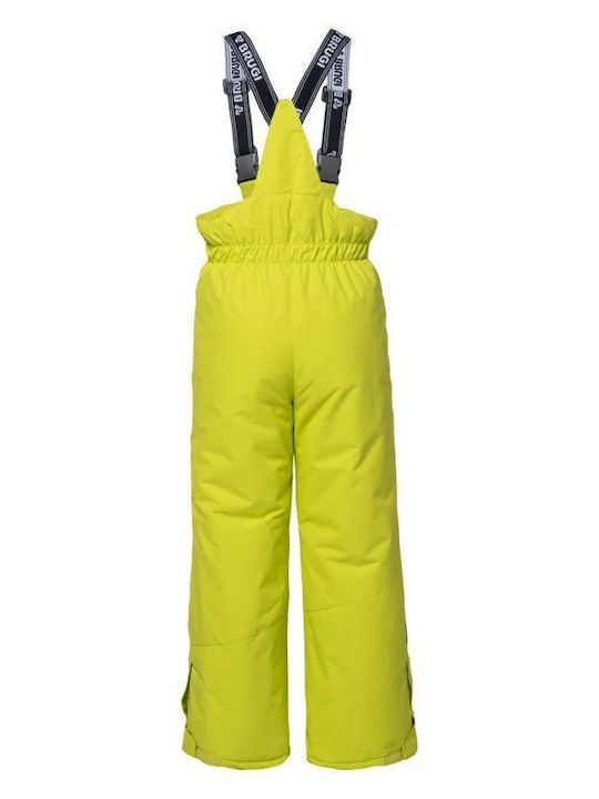 Brugi 92800621503 Kids Ski & Snowboard Trousers Yellow