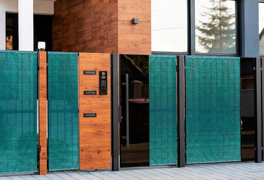Мрежа за сянка Зелена Роло 1.5x25m 140гр/м²