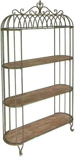 Vector Green Bookcase 120x42x203cm
