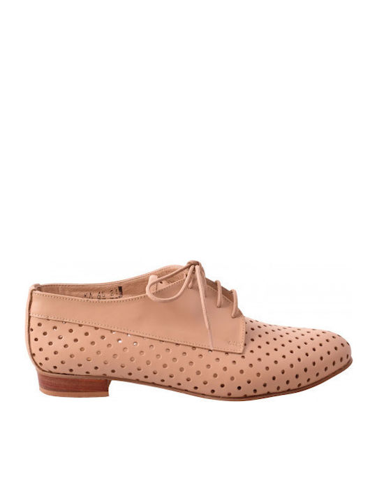 Women's Oxfords in Beige Colour