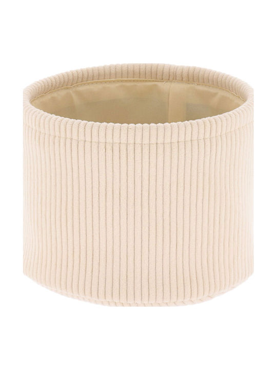 Καλάθια Αποθήκευσης Σετ 3τμχ T-d Ivory 84245105 Βελουτέ