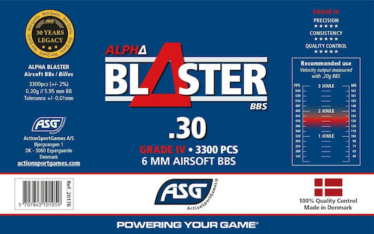 Soft Blaster Alpha Bbs 0.30g 3300 Stück in Flasche