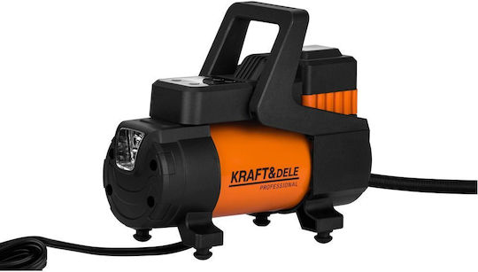 Kraft & Dele Compresor Auto 200PSI Cu Cablu Bricheta 12V