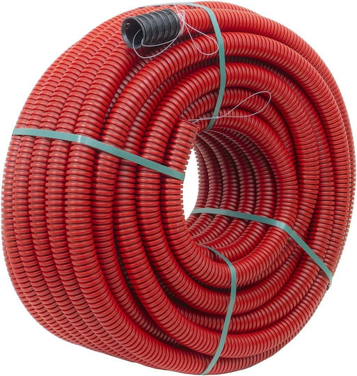 Flexible Copex Tube 40mm 50m 450n Resistance Red Cable Protection