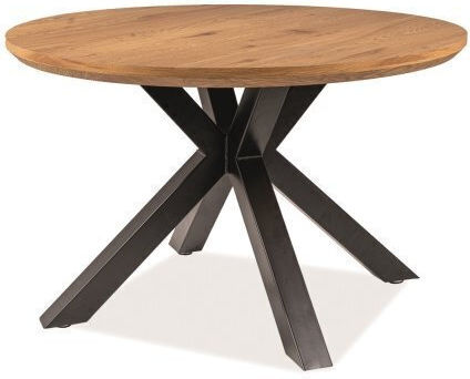 Ritmo Στρογγυλό Κουζίνας Μαύρο 120x120x75εκ. Ritmo Στρογγυλό Κουζίνας Μαύρο 120x120x75εκ.
