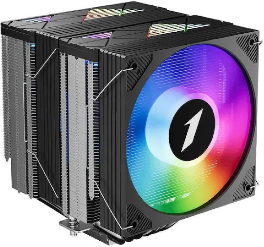 1STPLAYER CRYO CY12LD CPU Cooler for Socket AM4 AM5 1200 115x 1700 with ARGB Lighting