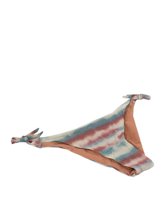 Women's Bikini Triangle Tie-dye Tan