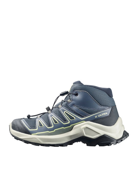 Salomon X Ultra Γυναικεία Ορειβατικά Μποτάκια Αδιάβροχα με Μεμβράνη Gore-Tex Μπλε