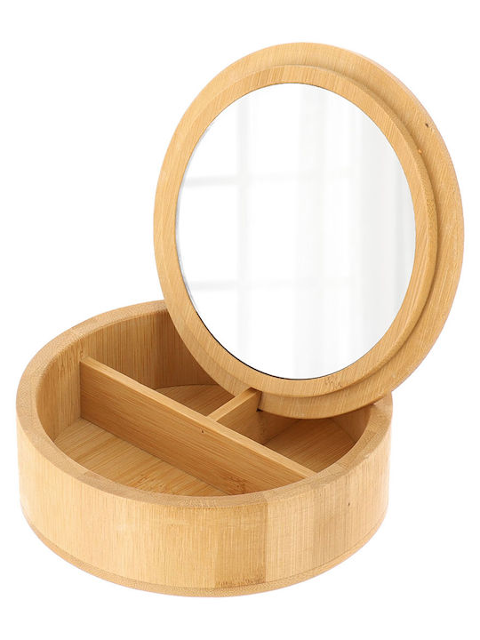 Κουτί Κοσμήματα & Καλλυντικά Φ13.5x4 T-d Bamboo 8566195 Φ13.5x4
