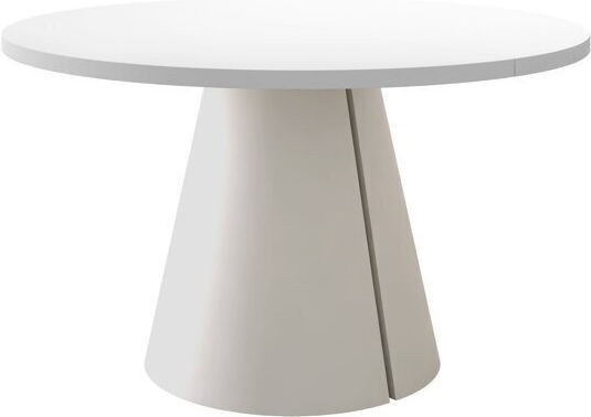 Oswego 168 Rund Esstisch Ausziehbar Weiß 76x76cm Oswego 168 Rund Esstisch Ausziehbar Weiß 76x76cm