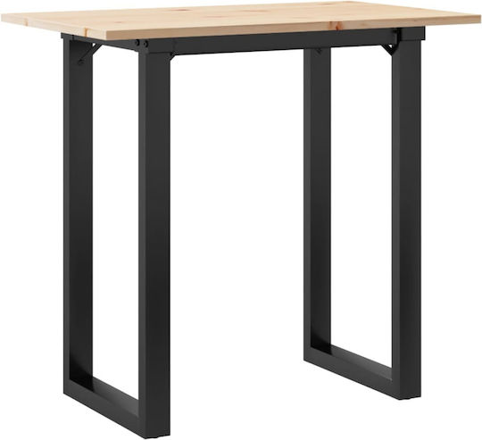 Τραπεζαρίας Καφέ 80x50x75.5εκ. Τραπεζαρίας Καφέ 80x50x75.5εκ.
