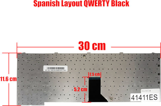 Spanish Laptop Keyboard Samsung X X05 X06 X10 X15 Cnba5900968 Ba59-01696a Ba59-00967a Es Blue Code 41411es