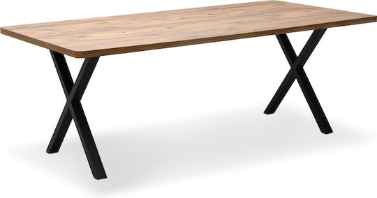 Jeremy Τραπεζαρίας Ακακία 200x100x75εκ.