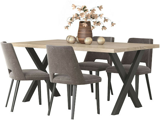 Νο 6 Τραπεζαρίας 160x90x78εκ. Νο 6 Τραπεζαρίας 160x90x78εκ.