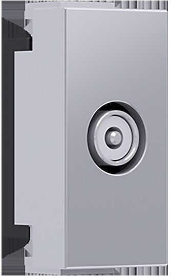 Aca Modys TV- und Radiobuchse in Silber Farbe 10101312473