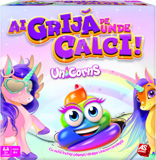 Επιτραπέζιο Παιχνίδι Watch Your Step Unicorns για 1+ Παίκτες 4+ Ετών 1040-30127 (RO) AS