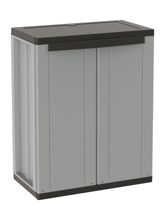 Δίφυλλη Ντουλάπα JLine Πλαστική με 1 Ράφι 68 68x37.5x85εκ.