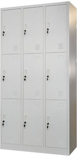 Φοριαμός Μεταλλικός 90x40x185εκ.