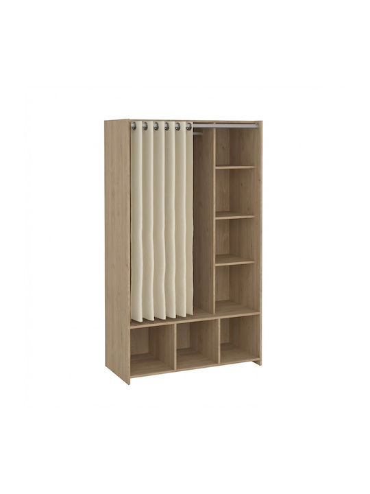 Unit Δίφυλλη Ντουλάπα 105x48.25x180.4cm