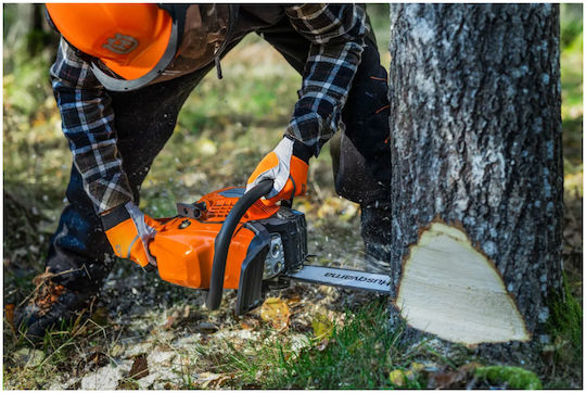 Husqvarna 445S Gasoline Chainsaw 2.95hp 5kg with 45cm Blade and Easy Start