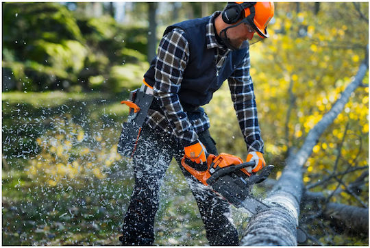 Husqvarna 445S Gasoline Chainsaw 2.95hp 5kg with 45cm Blade and Easy Start