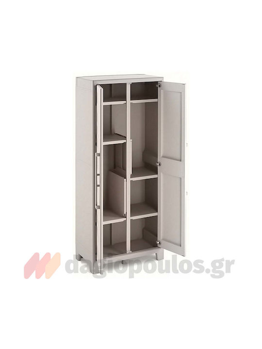 Δίφυλλη Ντουλάπα Gulliver Μεταλλική 80x44x182εκ.