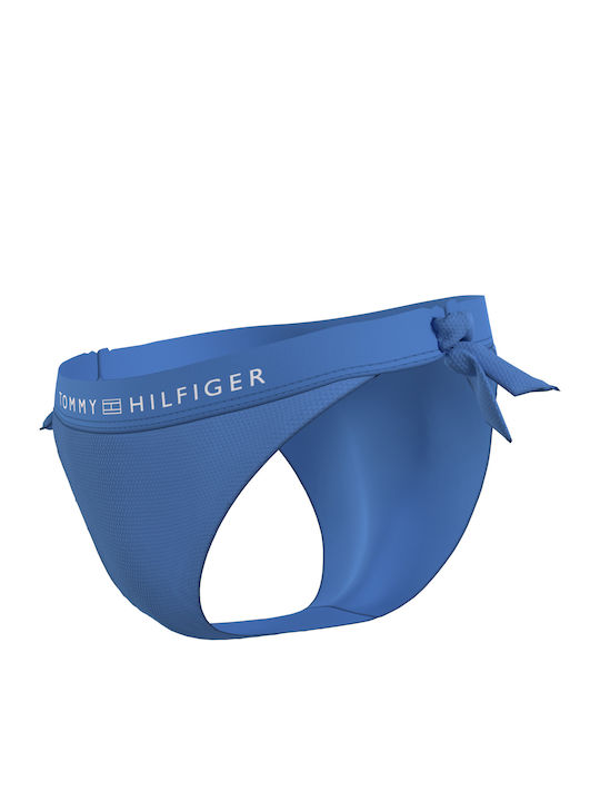 Bikini Slip mit Schnürchen Sky Blue