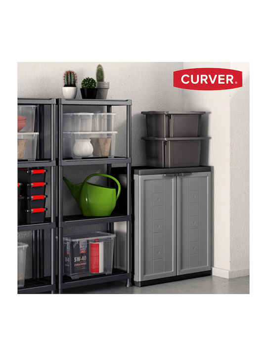 Double Door Wardrobe Plastic 68x39x87cm